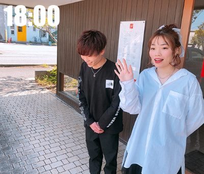 ヒップヒップフラー　スタイリストの１日お客様お見送り